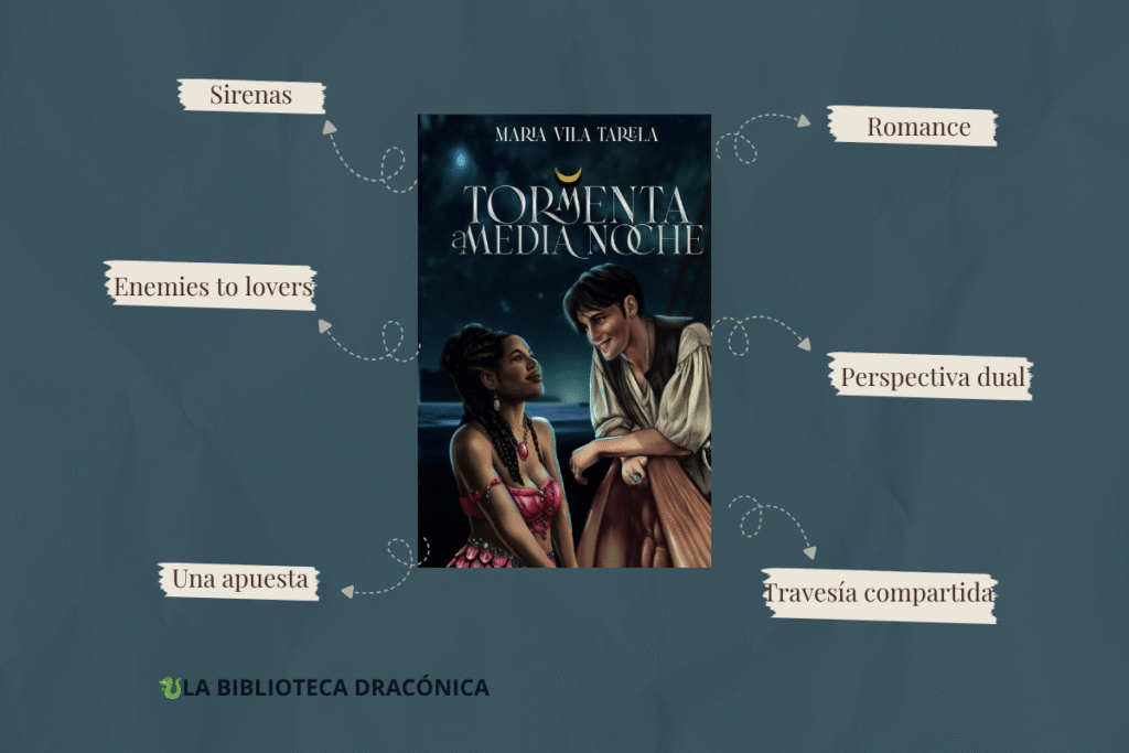 Tormenta a media noche: una sirenita diferente